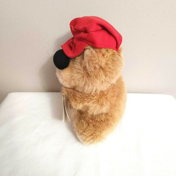 Vintage Applause Gopher  Plush 8" Go-pher It Dad Stuff Animal 1988 Golf NEW - Picture 6 of 8